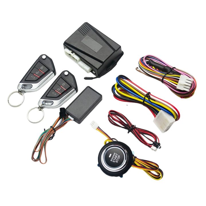 Car Alarm With Remote Engine Start + 3D Central Lock AL669W-RUC3D