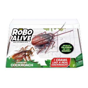 Robo Alive Crawling Cockroach Glow in the Dark Robotic Toy by ZURU