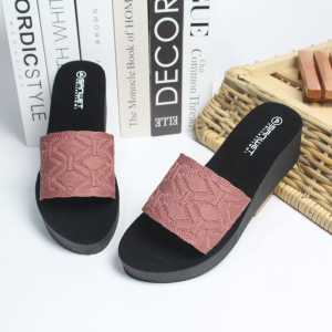 Arkn Sandal Wedges wanita Dewasa Selop import-132 terbaru2024
