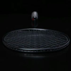 Badminton Racket 4U 24lbs Badminton Racket Training Single Carbon Firber Rod Aluminum Alloy Frame