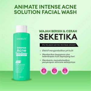 Animate Intense Acne Solution Facial Wash 100 ml