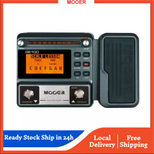 [Fast Shipping] Mooer Ge100 Guitar Effects Pedal Multi-effect 180s Loop Recording 66 Effect Types 10 Rhythms And 1-Month Local Warranty
