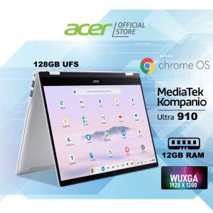 Chromebook Plus Spin 514 Convertible Touch Screen | CP514-5HN 14-Inch Display | |UP TO 16GB RAM | UP TO 256GB UFS