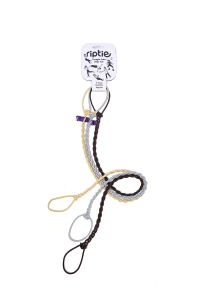 Rip Tie Extra Hold Soft Tangle-Free Hair Tie for Women Nylon Hair Elastic Colorful Hair Accessory - As Seen on Shark Tank - As Seen on Shark Tank - 3 Pack Neutrals