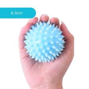 Bóng massage hình cầu màu xanh dương với gai nhọn và dây đeo-HAUSE