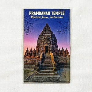 FRIDGE MAGNET SOUVENIRS || Magnet Tempelan Kulkas Indonesia Edisi Jawa Tengah (09) | JUMOG WATERFALL PRAMBANAN
