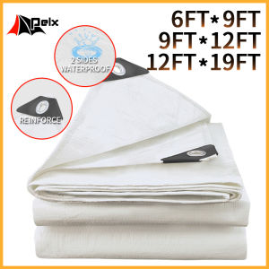 trapal waterproof makapal size 9ft x 12f tlona rain cover White sale truck cover high quality tarpaulin Multiple sizes available