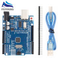 002 Bảng Mạch Uno R3 SMD ATMEGA328P/168P V3 - Extra I/O Pinout - CH340G Tương Thích Arduino IDE. 