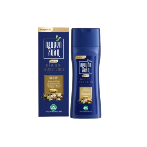 Dầu gội Nguyên Xuân vòi màu vàng 250ml bồng bềnh dành cho tóc dầu