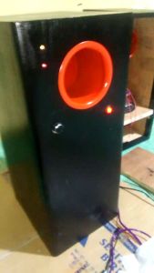 Subwoofer Bazoka Aktif 8 In Dobel Spiker Kegacy