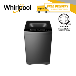 Whirlpool 16.0 kg Inverter Top Load Washer VWED1603BG (Grey)
