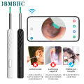 JBMBHC NE16 Earwax Cleaner with Light Camera 3.6mm Smart Rechargeable Visual Ear Pick Otoscope WIFI Wax Removal Tool for Android Apple. 