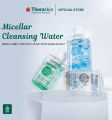 Theraskin BPOM Micellar Cleansing Water 100ml - Membersihkan Make Up, Kotoran dan Minyak Sesuai Kebutuhan Kulitmu. 