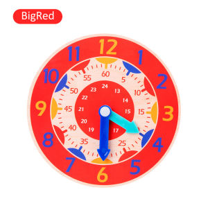 Mumystation Jam Mainan Anak Wooden Clock Toys Jam Belajar Anak Jam Kayu Mainan Edukasi