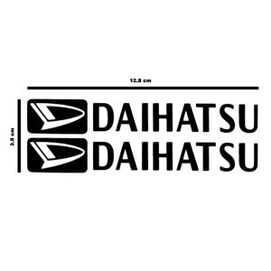 Sticker Kereta DAIHATSU Small Medium Large Tampal Luar