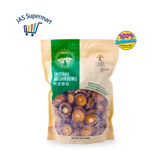 Grace of Earth Dried Shiitake Mushroom 400g – Premium Gourmet Mushrooms for Cooking