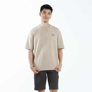 Forest T Shirt Lelaki | Forest Oversized Heavy Weight 380gsm Dual-ply Cotton Yarn Short Sleeve T Shirt Men - 24089