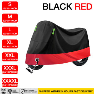 【malaysia stock】high quality 200% thickened all sizes motorcycle cover waterproof rain dust cover uv protective motorbike cover suitable for any car model penutup motosikal 摩托车罩