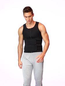 Men Body Shaper Waist Trainer Sauna Suit Sweat Vest Slimming Underwear Weight Loss Shirt Fat Burner Workout Tank Tops Shapewear