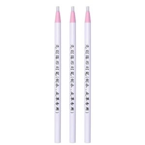 DANGSTORA No Need Cutting White Color High Temperature Invisible Craft for Dressmaker Sewing Mark Pencil Tailors Chalk Erasable Pen Sewing Accessories