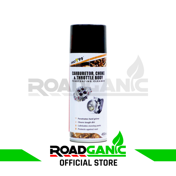 PRO 99 Carburetor Choke & Throttle Body Cleaner 450mL Lazada PH