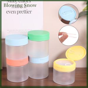 Blowing 1pcs 250 300 350ml Makeup Remover Cotton Cream Jar Lid Body Lotion Scrub Jar Cosmetic Container Travel Portable Bottle