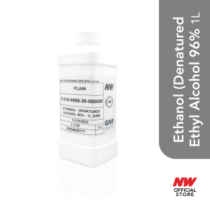 Ethanol (Denatured Ethyl Alcohol 96%) 1 Liter Pack