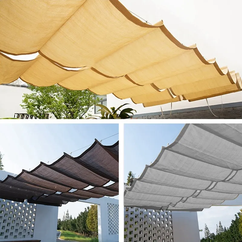1pc Anti-Tear Sunshade Net, Breathable Material, Durable And Tear  Resistance, Reinforced Edge Protection, 60% Shading Rate For Balcony Garage  Courtyar