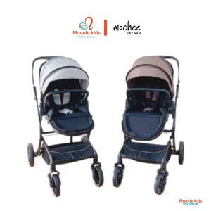 Xe đẩy Mochee cho bé MC047 xe đẩy trẻ em gấp gọn an toàn tiện lợi - Monnie Kids