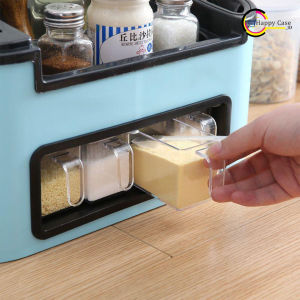 RT103 Tempat Bumbu Dapur Rak Bumbu Tempat Pisau Sendok Rak Alat Memasak Rak Dapur Bumbu 4 Laci HC859