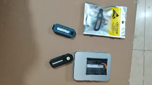 LED Clip Lamp Running Light Small Headlamp Waterproof Warning Safety Bike Tail Light Keychain Light Easy to Install