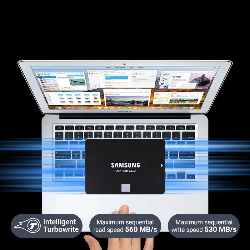 Local 24H ship】(free SSD tools)Samsung 870 EVO 1TB 2TB SSD SATA