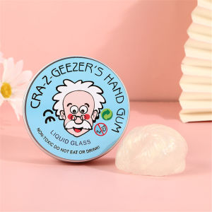 JINGQII SLIME สไลม์ฉีกได้ เนื้อสัมผัสไม่เหนียวเล่นสนุก สไลม์แก้วเหลวเปลี่ยนสีได้ ของเล่นคลายเครียด ปลอดภัยไม่มีพิษ เด้งดึ๋ง นอนิวโตเนียน ของเล่นเด็ก Hongxii