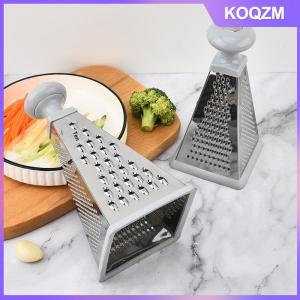 KOQZM Stainless Steel 4-Sides Multi-Function Vegetable Slicer Kitchen Tool Box Grater Multipurpose Kitchen Grater