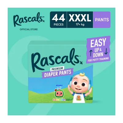 Rascals X Cocomelon Pants XXXL Diaper - 44PCS (Promo Box)