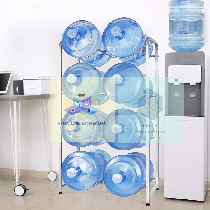 Water Gallon Stand Gallon Organizer Double 5 Layers 5 Tiers / Water Gallon Rack