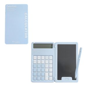 CUNXIN Cute Foldable Calculator LCD Display Portable Student Calculator Multifunctional LCD Notepad Mini Finance Calculator Home Use