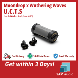[🎶SG] MOONDROP x WUTHERING WAVES U.C.T.S - Ear-clip Wireless Headphone (OWS)