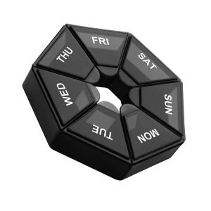 10 Grid Pill Case Medicine Tablet Storage Compartment Portable Separation Capsule Box Travel Daily Intake Pill Box