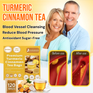 Turmeric Cinnamon Tea Blood Vessel Cleansing Antioxidant Sugar-Free Organic Healthy Natural Healthy Care Tea Bag