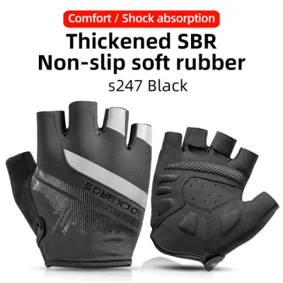 ROCKBROS Motorcycle Gloves For men Shockproof Bike Gloves Breathable Outdoor Sports MTB Mountain Bike Gloves
