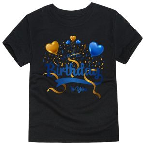 Kaos Happy Birthday Anak Atasan Tshirt Ulang Tahun Laki laki Perempuan