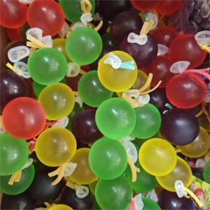 [ Thơm ngon ] Combo 500g Thạch nổ trái cây/thạch nổ vị chanh-đào-xoài/Thạch trái cây Balloon burst nhiều vị cực ngon