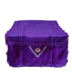 Taplak Alas Kulkas Motif Polos Warna Ungu