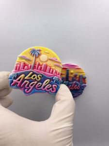 Magnet: Los Angeles Sunset Refrigerator Magnetic Paste