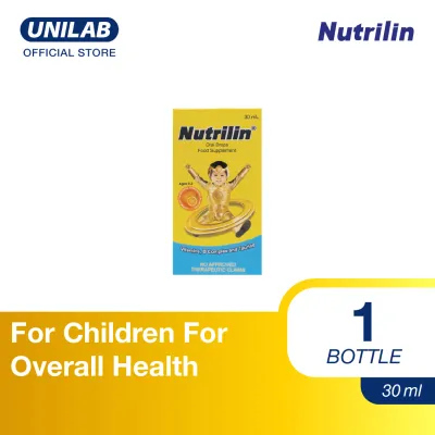 Nutrilin Drops 30mL Multivitamin For Children For Overall Health