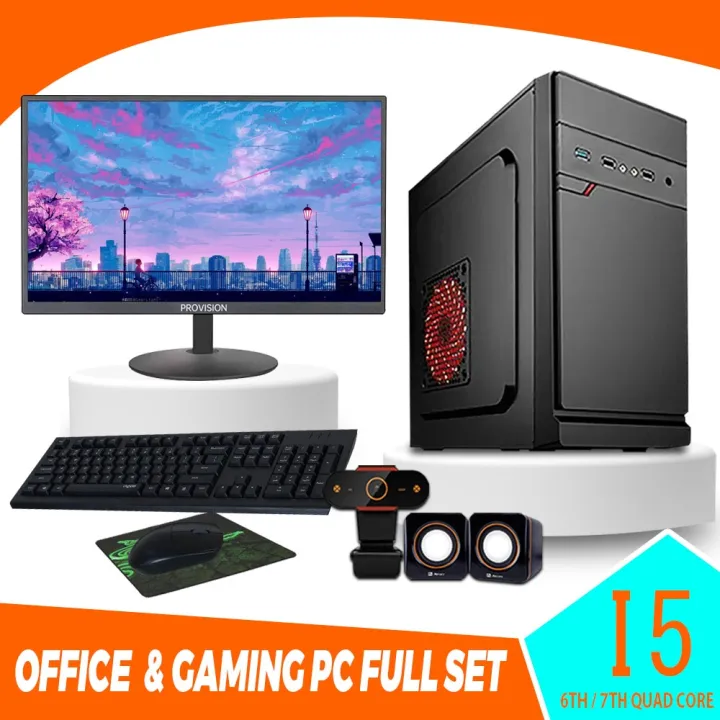 MOUSE Computer PC i5 7400 GTX1060 6GVRam,Ram 16G, SSD 120G, 24