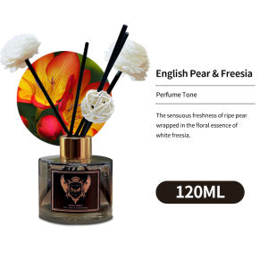 6★ Concentrated Strong Scent ★ Sleek Design Elegant Series. 120ML PREMIUM AROMA REED DIFFUSER ★ OFFICE HOME GIFT ★ AROMATHERAPY ★ ESSENCIAL OIL ★ KIRONA ★ MUJI ★ HYSSES ★ SHIORA ★ PRISTINE ★ YANKEE CANDLES