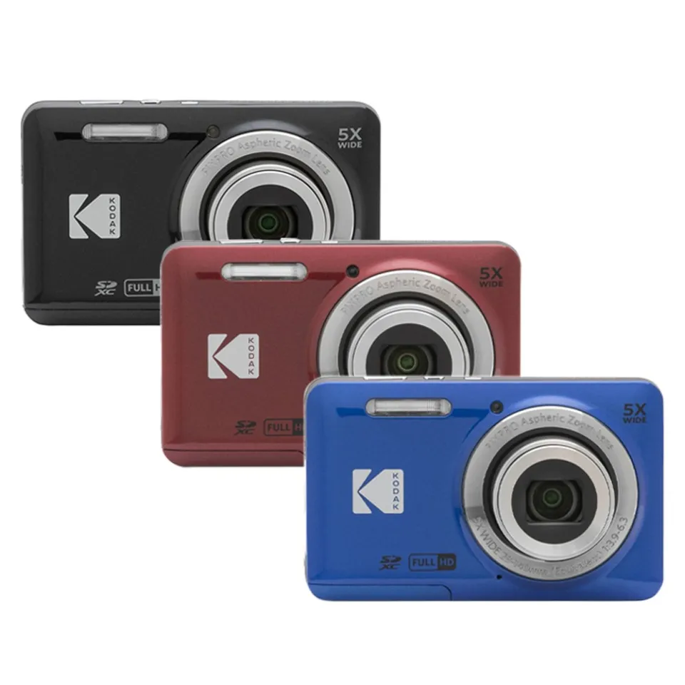  Kodak PIXPRO FZ55 Digital Camera (Blue) + Black Point