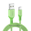 TOPK AN84 Kabel Micro USB untuk Charger dan Data Fast Charging 3A 1 Meter Quick Charge QC 3.0. 